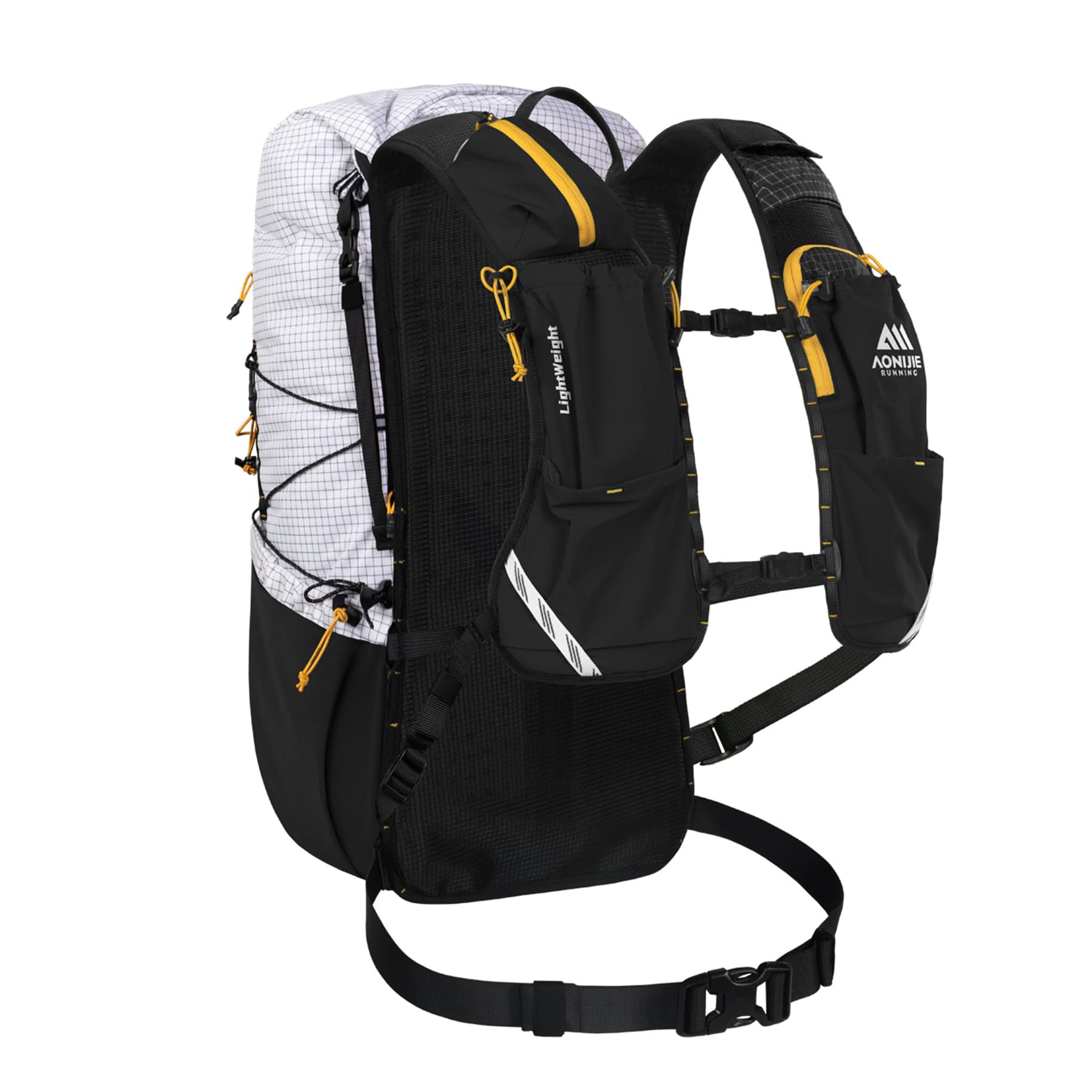 AONIJIE back panel honeycomb breathable design keeps your back cool.