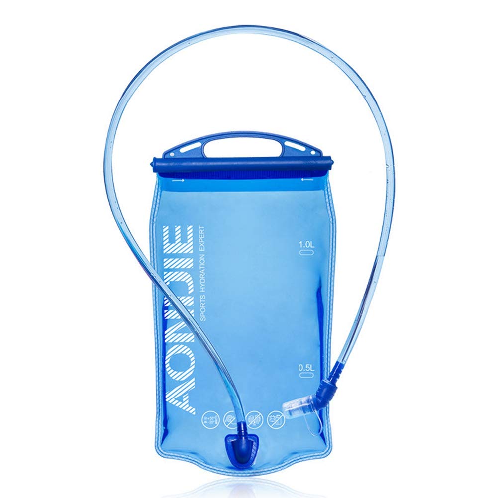 AONIJIE hydration bladder wide opening for easy refilling and cleaning