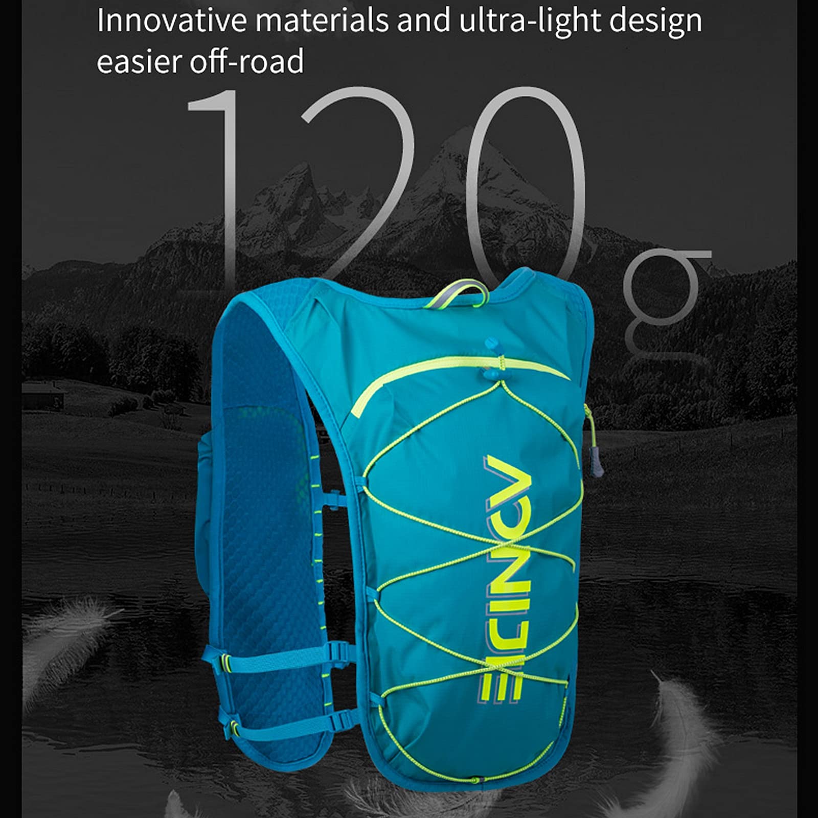 AONIJIE 5L 1.5L bladder, ready-to-drink hydration on the move