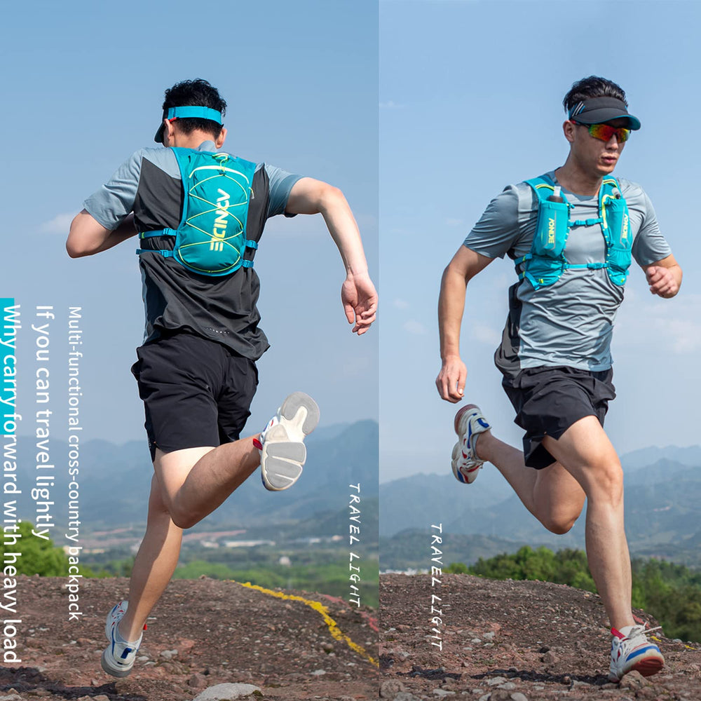 AONIJIE 5L ergonomic vest design, balanced weight distribution