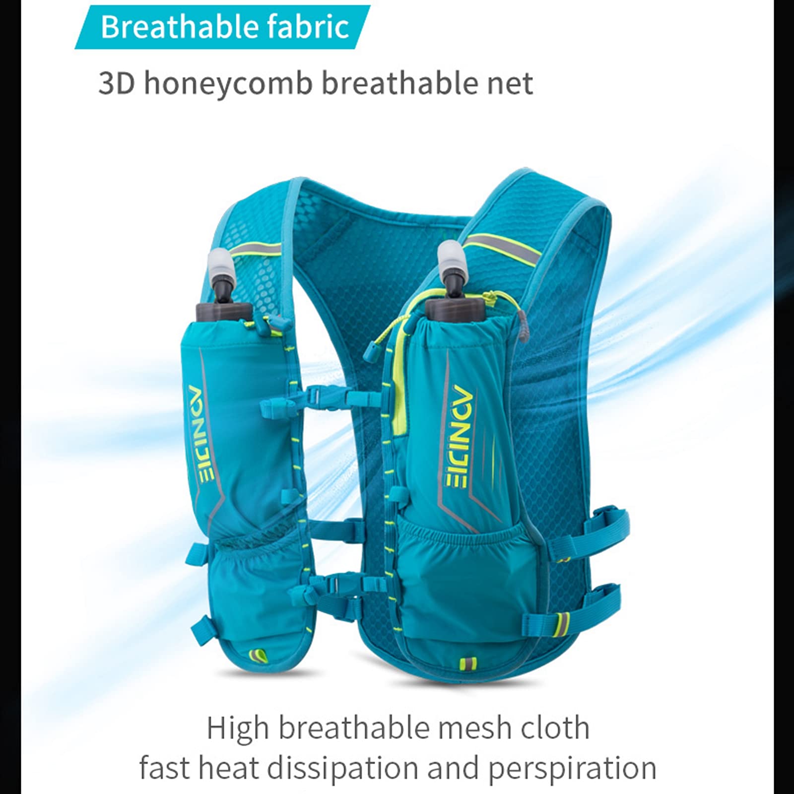 AONIJIE 5L strap adjustment enables customizable comfort during activity