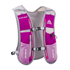 AONIJIE Hydration Vest 5L front view showing a lightweight race pack for runners