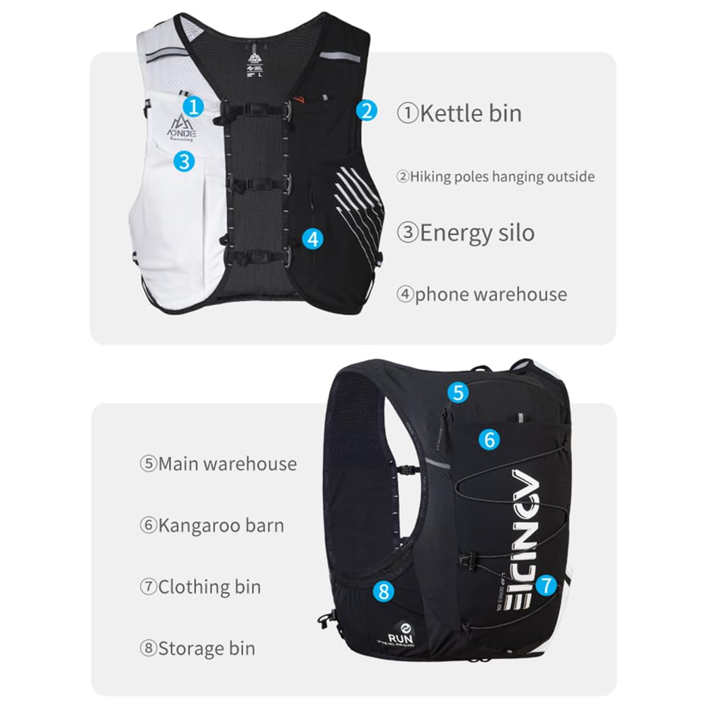 Nine external pockets keep keys and small items neatly organized