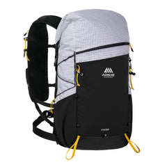 AONIJIE large hydration pack front pocket for quick water bottle access.