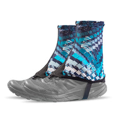 AONIJIE Low Trail Gaiters overview shows breathable fabric and reflective safety for night hikes.
