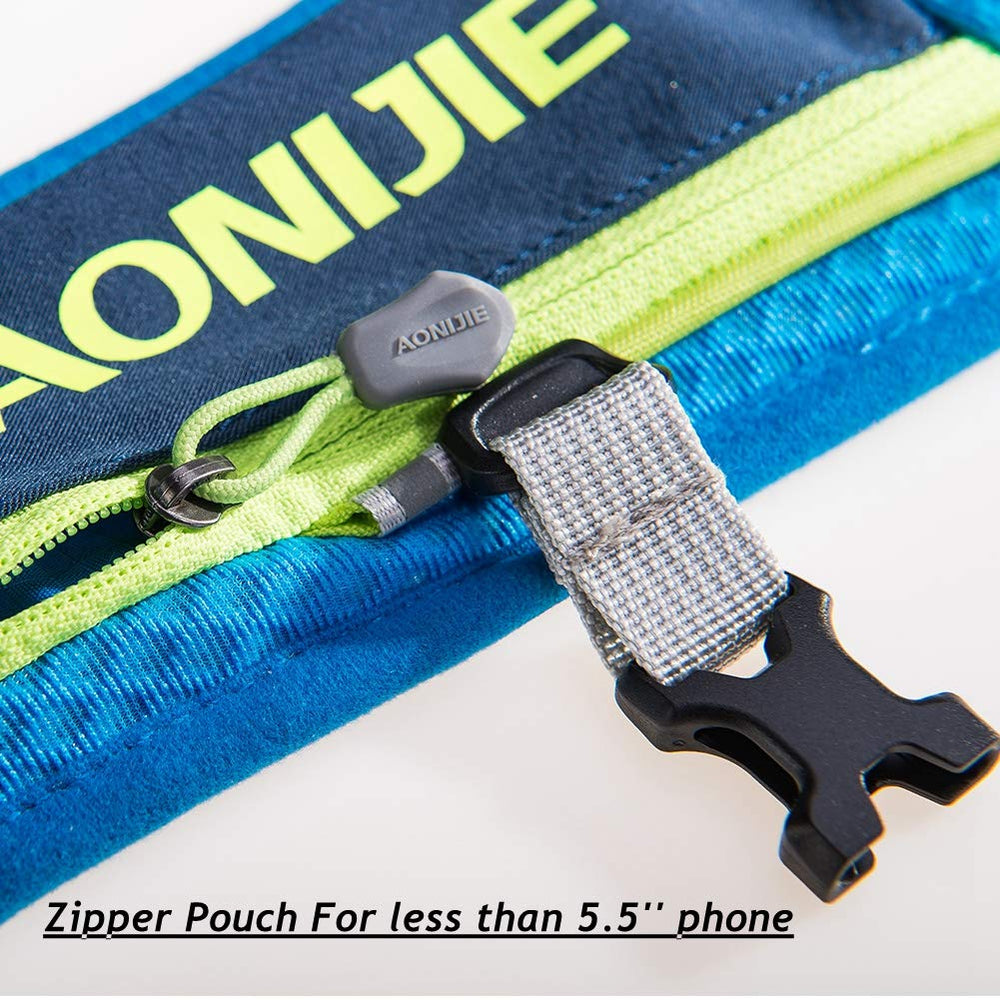 AONIJIE ergonomic vest shape ensures secure fit during movement.
