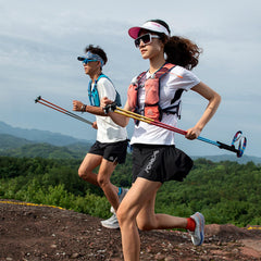 AONIJIE Trail Running Poles made from 7075 aluminum deliver rugged durability on trails.