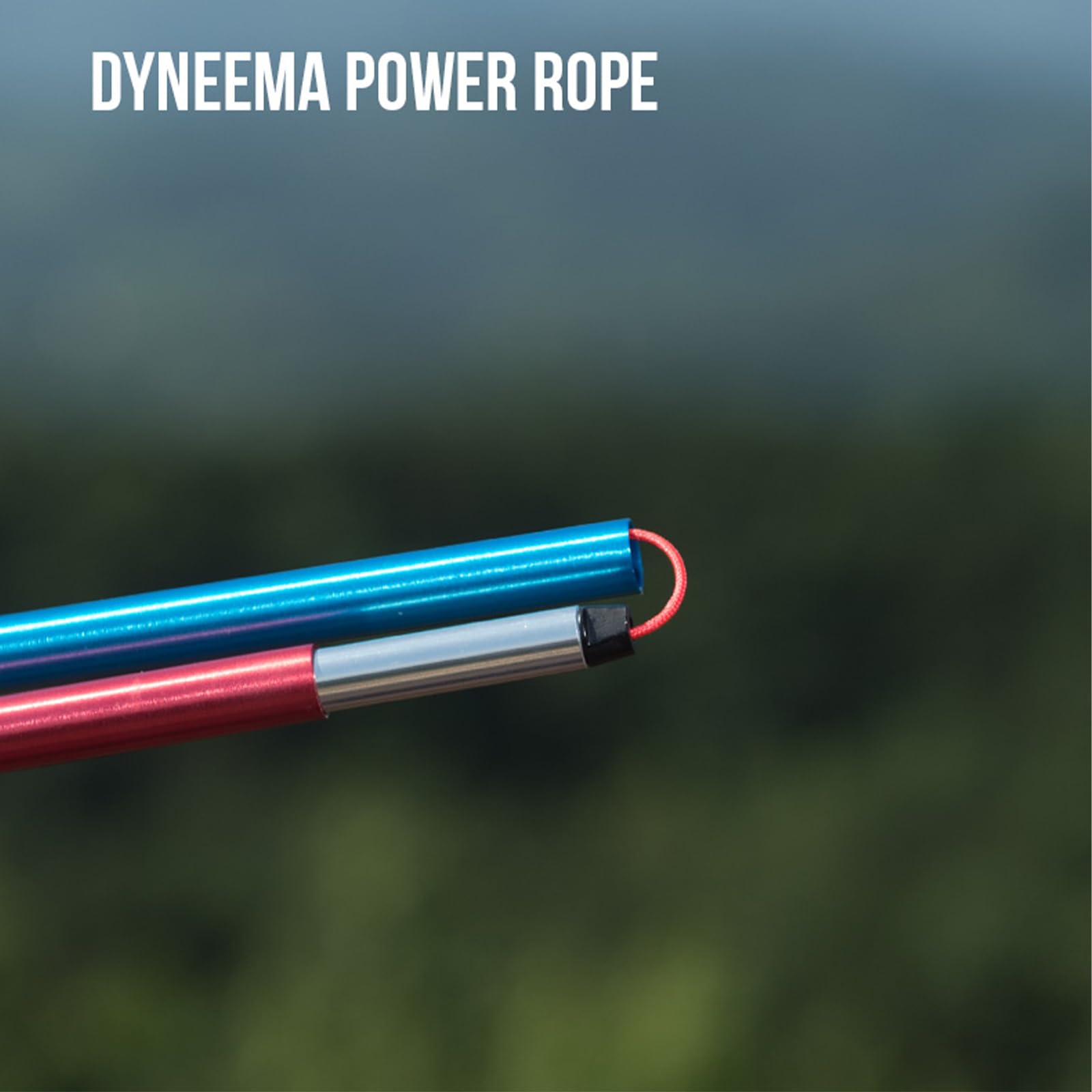 AONIJIE Trail Running Poles adjust quickly for on-the-fly length changes.