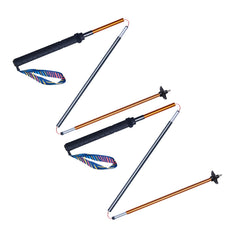 AONIJIE trail running poles 2pcs ready for lightweight stability on uneven terrain.