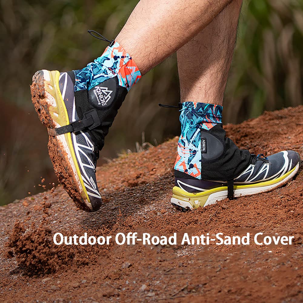 AONIJIE fabric detail showing stretch, breathable waterproof material for comfort
