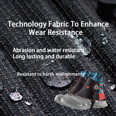 AONIJIE gaiters with reflective details for visibility during night runs