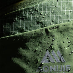AONIJIE reflective logo on backpack for night visibility during activities