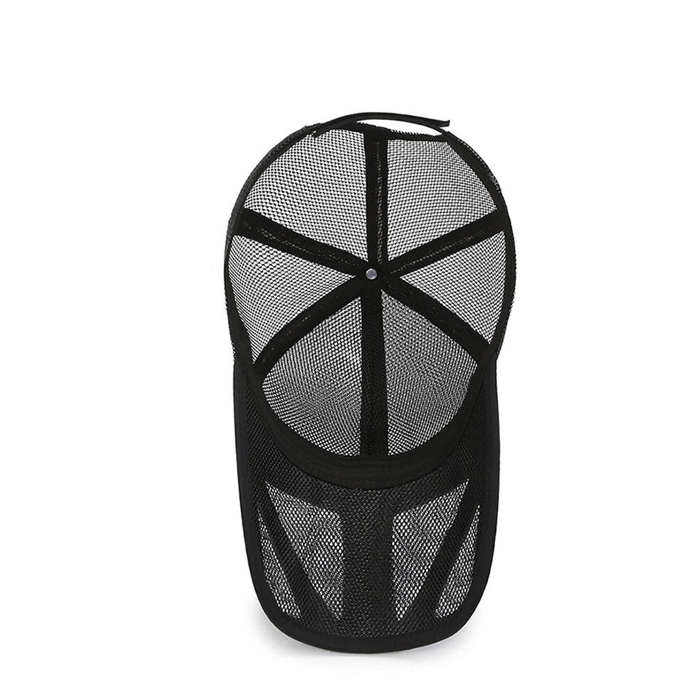 Cap worn during outdoor activities such as hiking and running