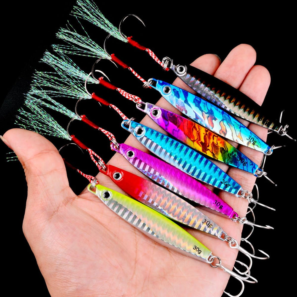 Aorace micro jigs enable vertical and long casting versatility