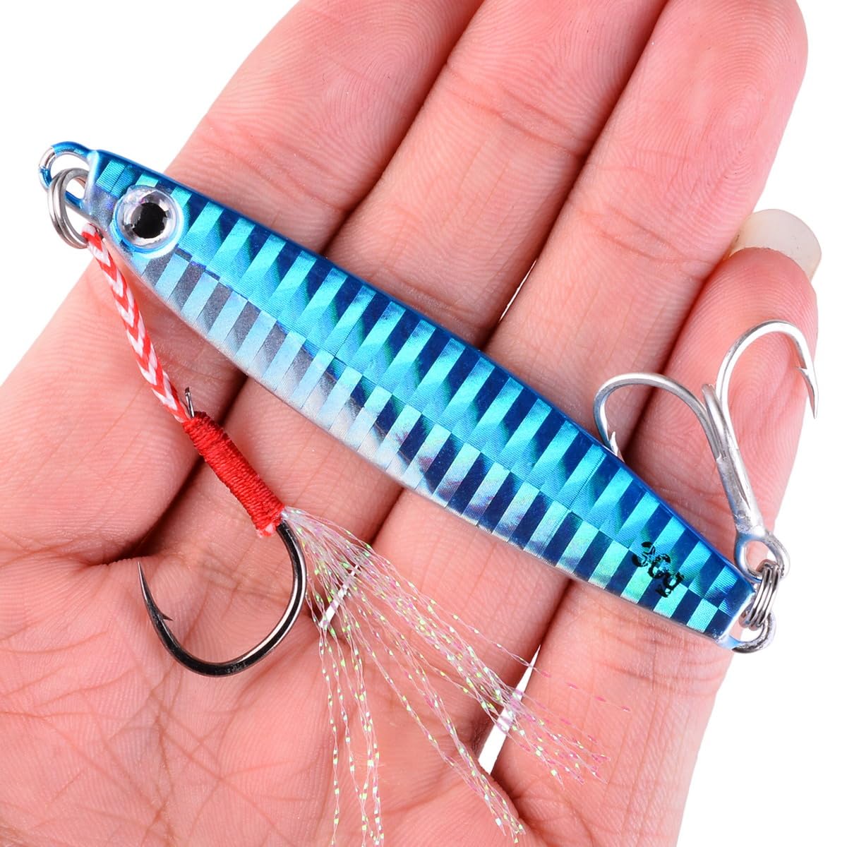 Aorace rugged jigging lures withstand hard battles and big runs