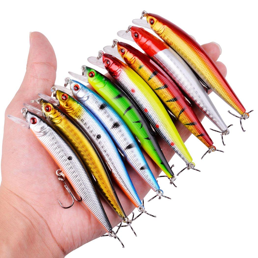 Aorace saltwater-freshwater compatible lures — usable in lakes, rivers, and ocean.