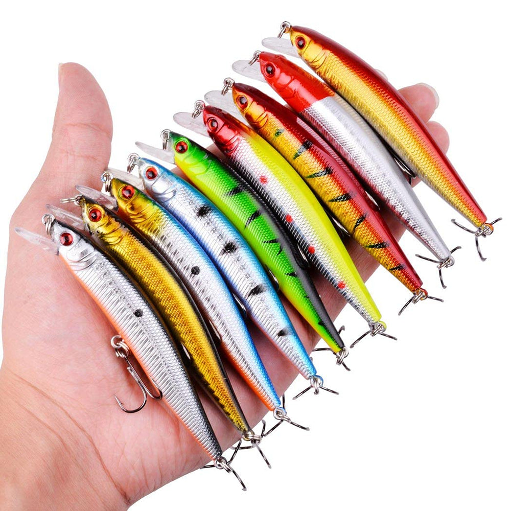 Aorace saltwater-freshwater compatible lures — usable in lakes, rivers, and ocean.