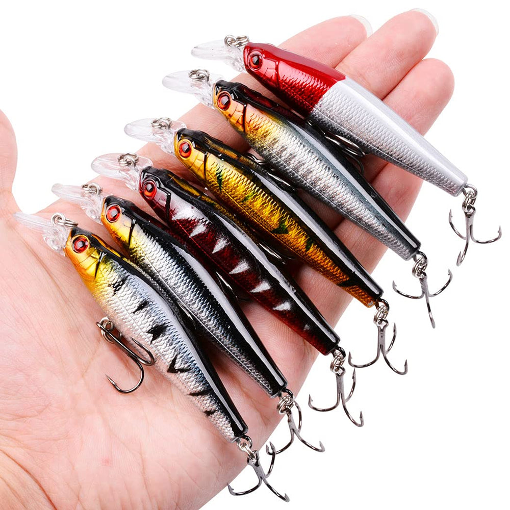 Aorace treble-hook lure — sharp durable hooks improve chance of take.