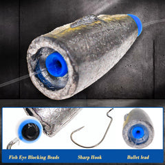 7g, 10g and 14g bullet weights included in the kit
