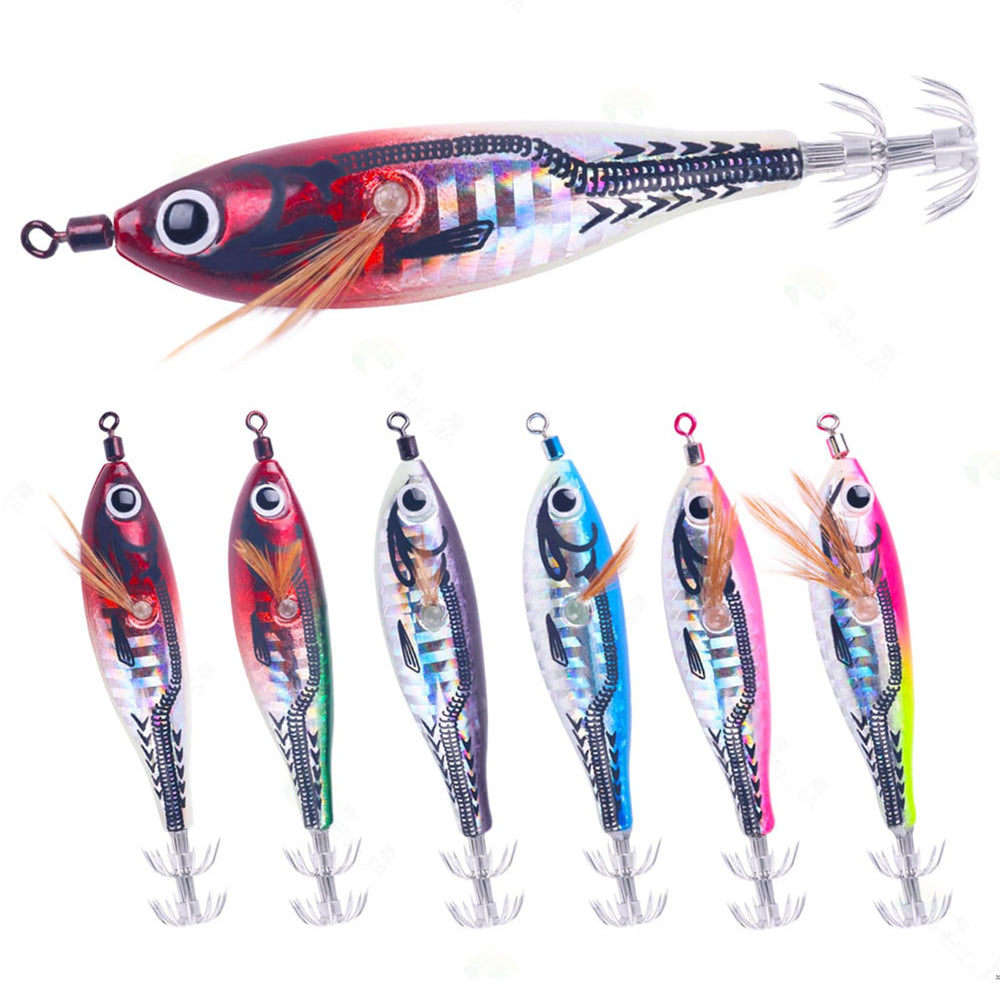 APCANS sleeve fish squid cuttlefish jig for versatile fishing