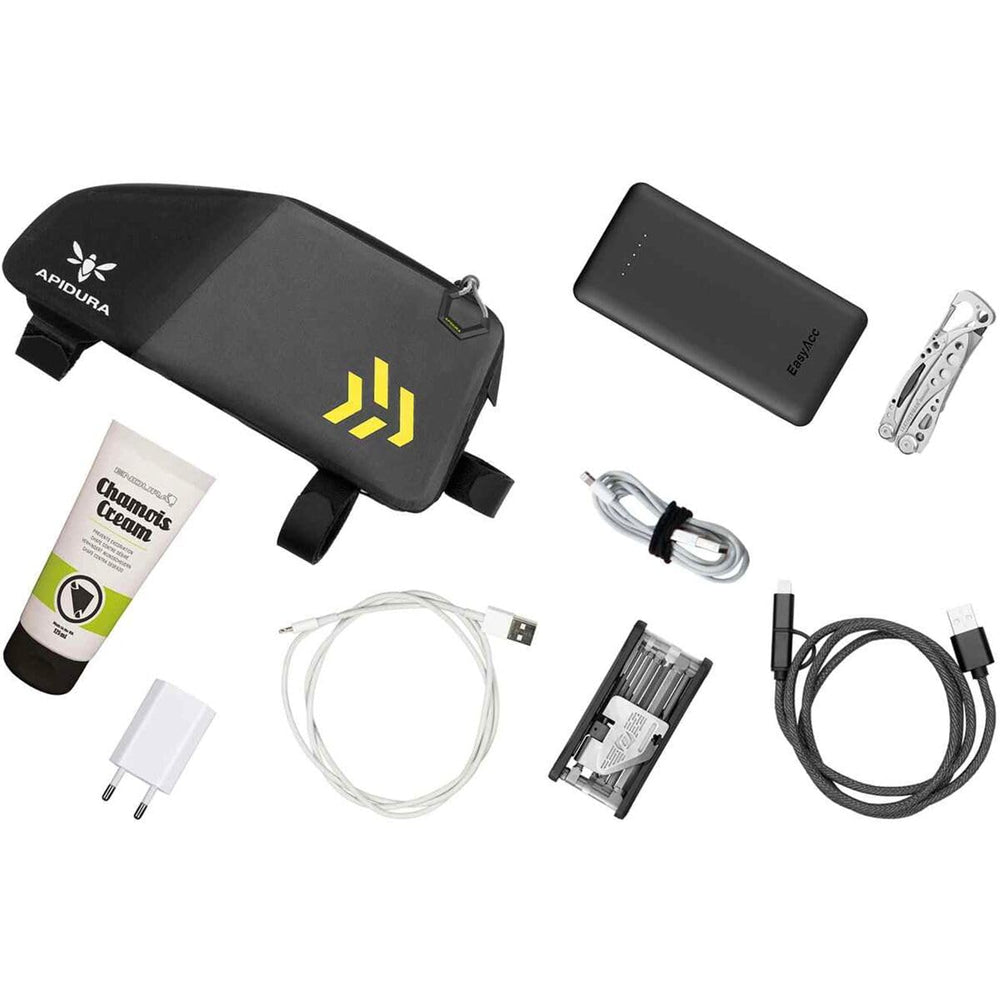 Apidura 1L pack padded with closed-cell foam for device protection.