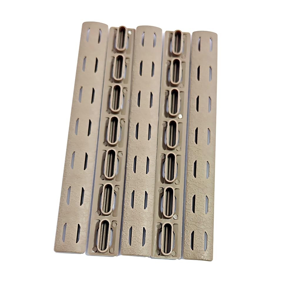 APLUSGEAR polymer rail for KeyMod set highlighting durable nylon construction and easy installation.