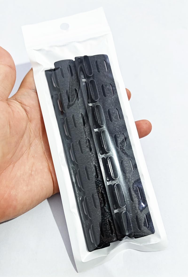 APPLUSGEAR surface-embossed rail – increased friction for secure mounting.