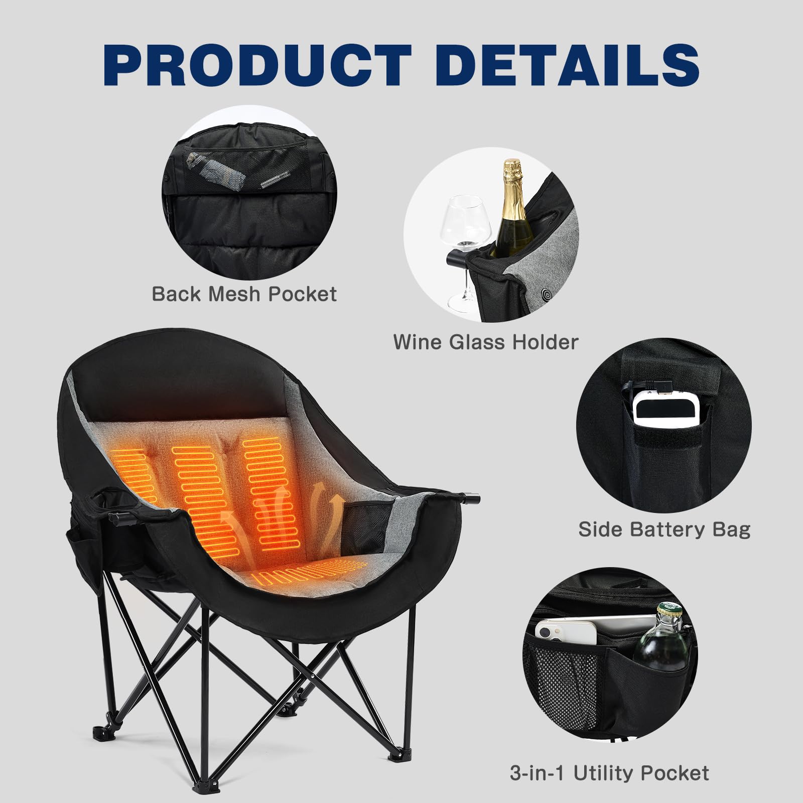 Apollo Walker versatile outdoor use for beach, camping, and tailgates