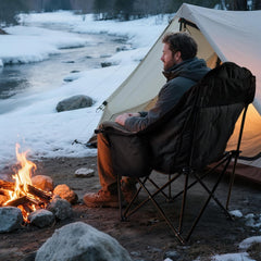 Apollo Walker chair showing three temperature settings for warmth