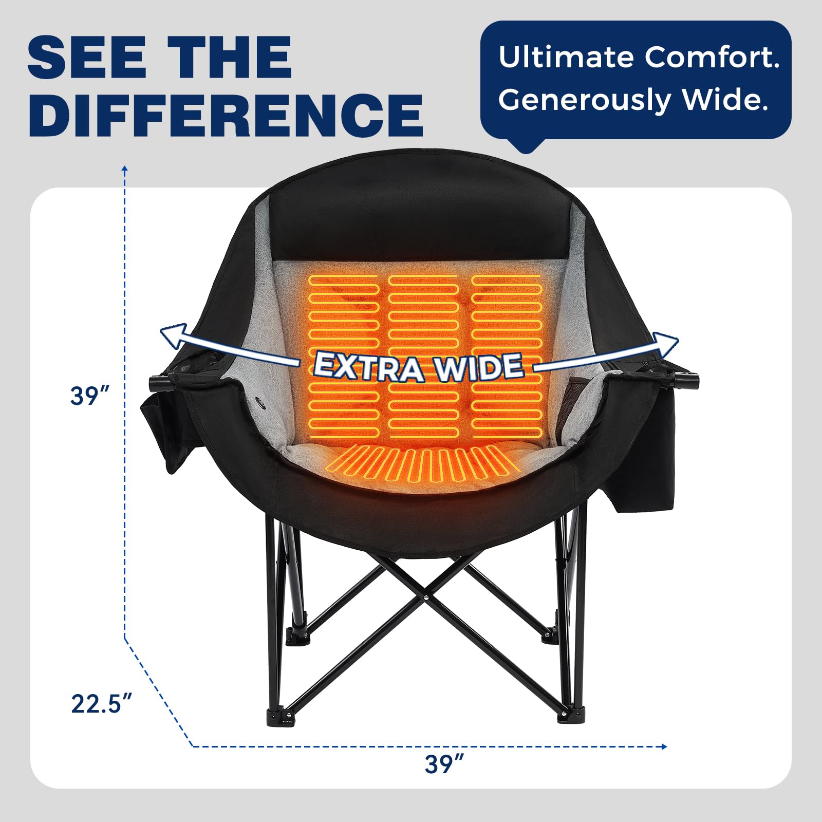 Apollo Walker USB powered heat setup ready for outdoors