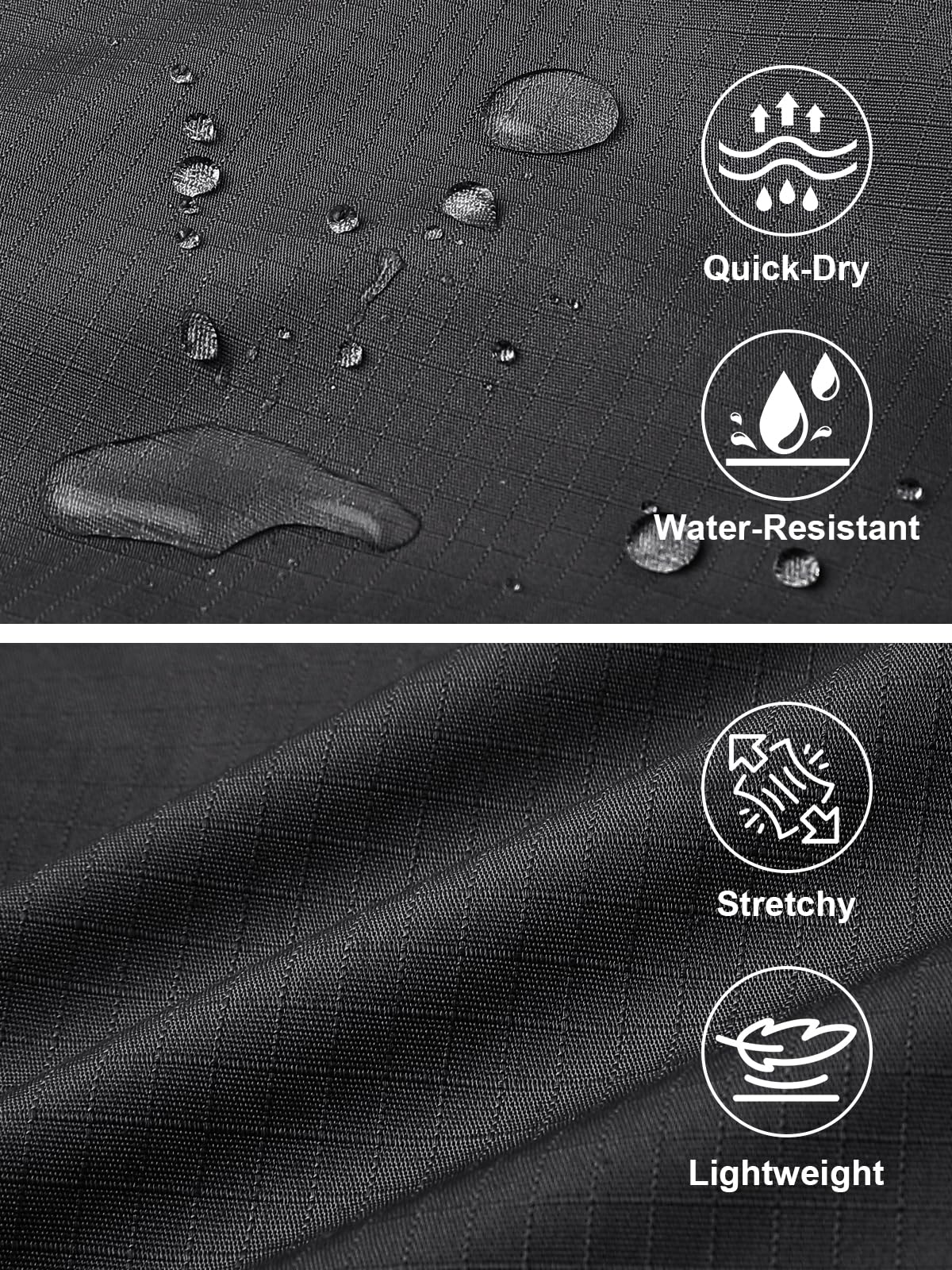 Apotemis men's ripstop cargo pants in-use hiking scenario showing versatile outdoor use.