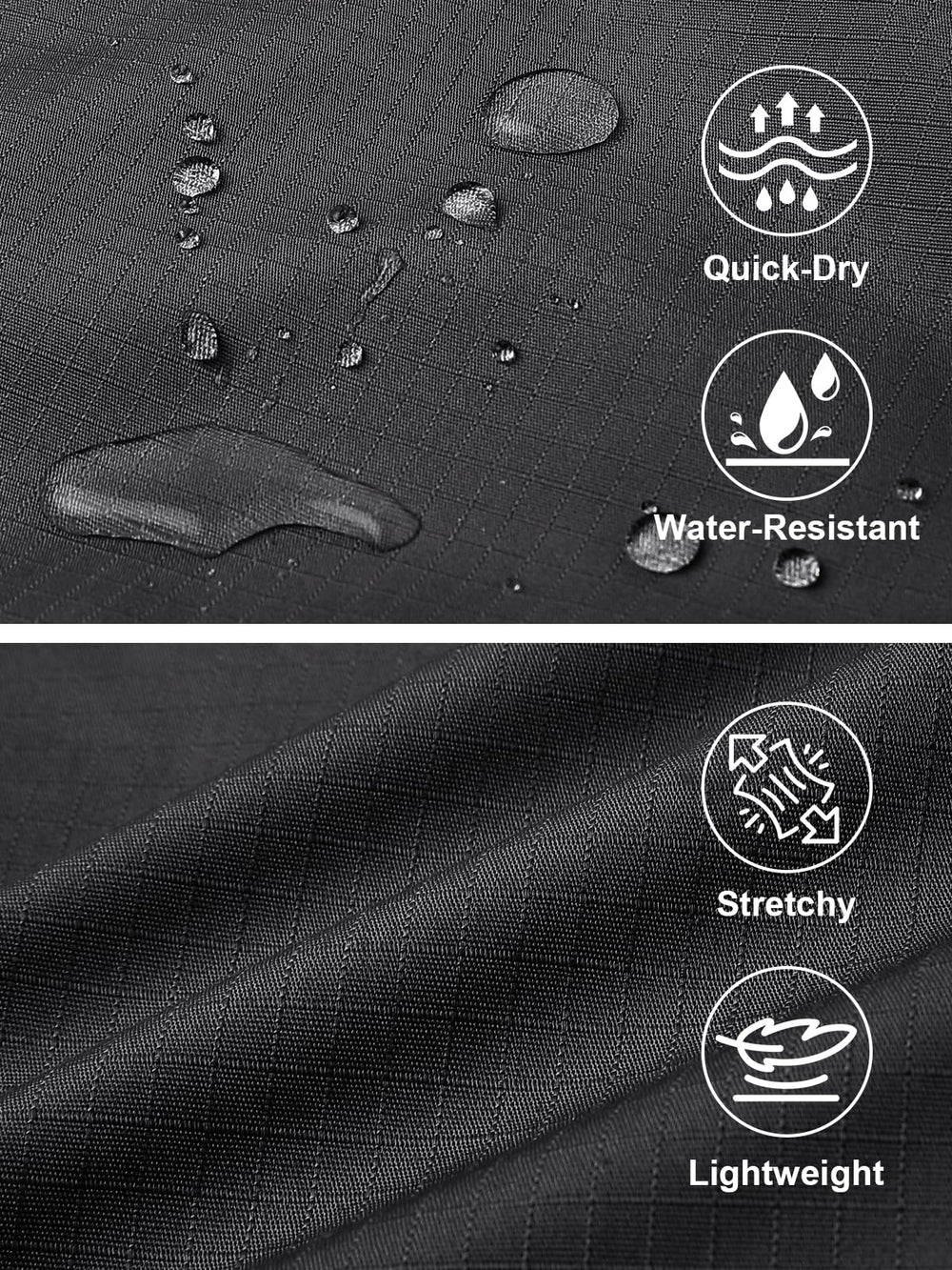 Apotemis men's ripstop cargo pants in-use hiking scenario showing versatile outdoor use.