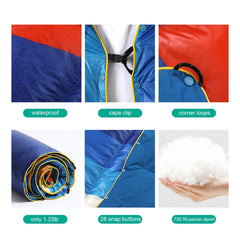 APSMILE outdoor down blanket on campsite delivering cozy warmth during chilly nights