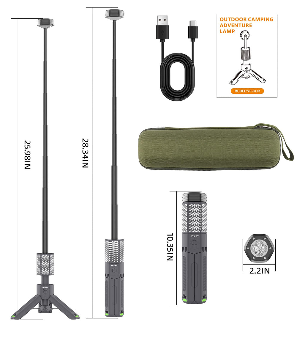 APTMAPT ideal for outdoor use during camping, hiking, and emergencies.