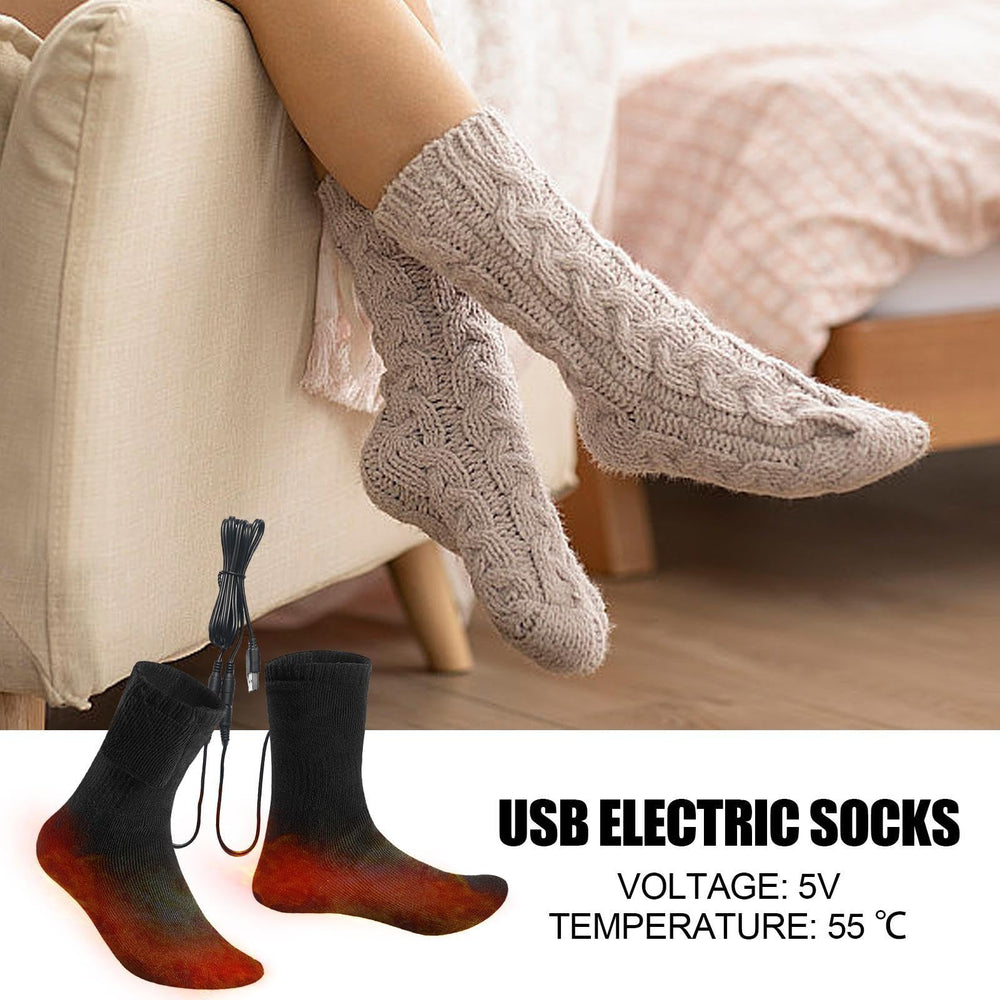 Apujent heated socks used for various outdoor activities