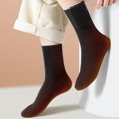 Apujent heated socks delivering quick heat in 3 seconds outdoors