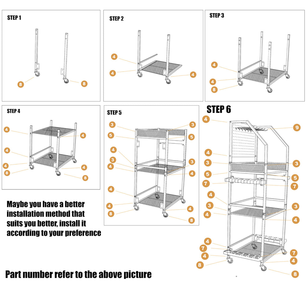 AQNTQCN multi-functional hook top showing extra hanging space