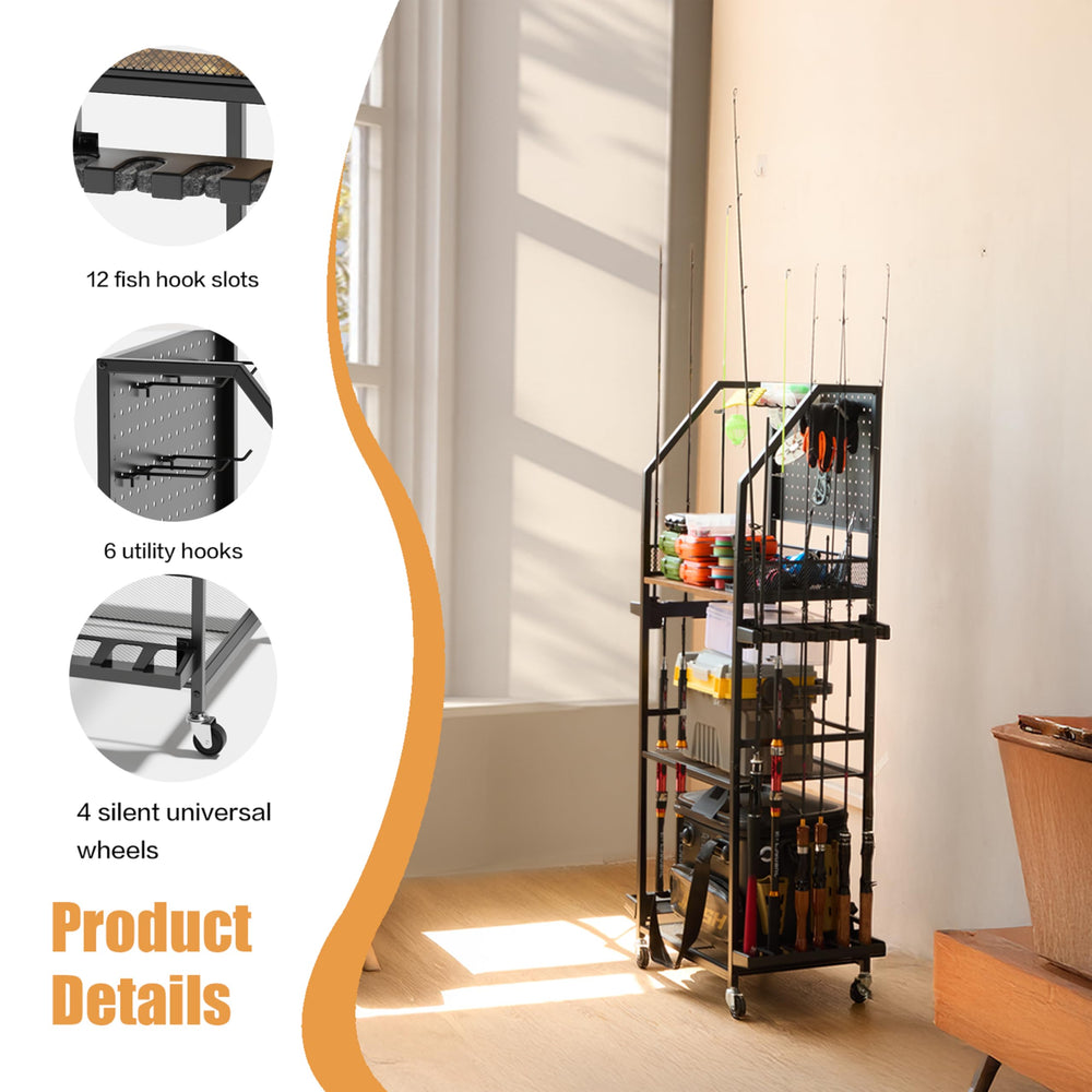 AQNTQCN multi-use storage application in a workshop or garage