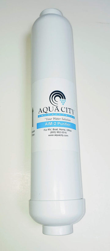 Aqua City AIM-2 inline purifier delivers crisper water flavor for drinks and cooking
