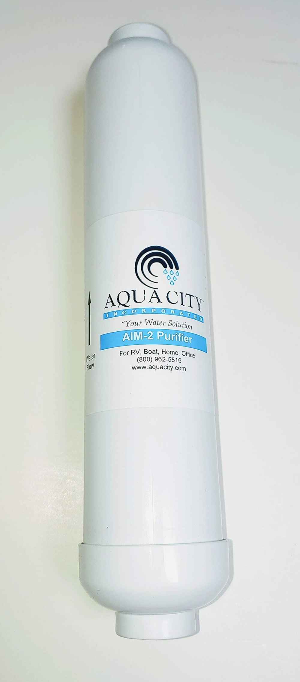 Aqua City AIM-2 inline purifier delivers crisper water flavor for drinks and cooking