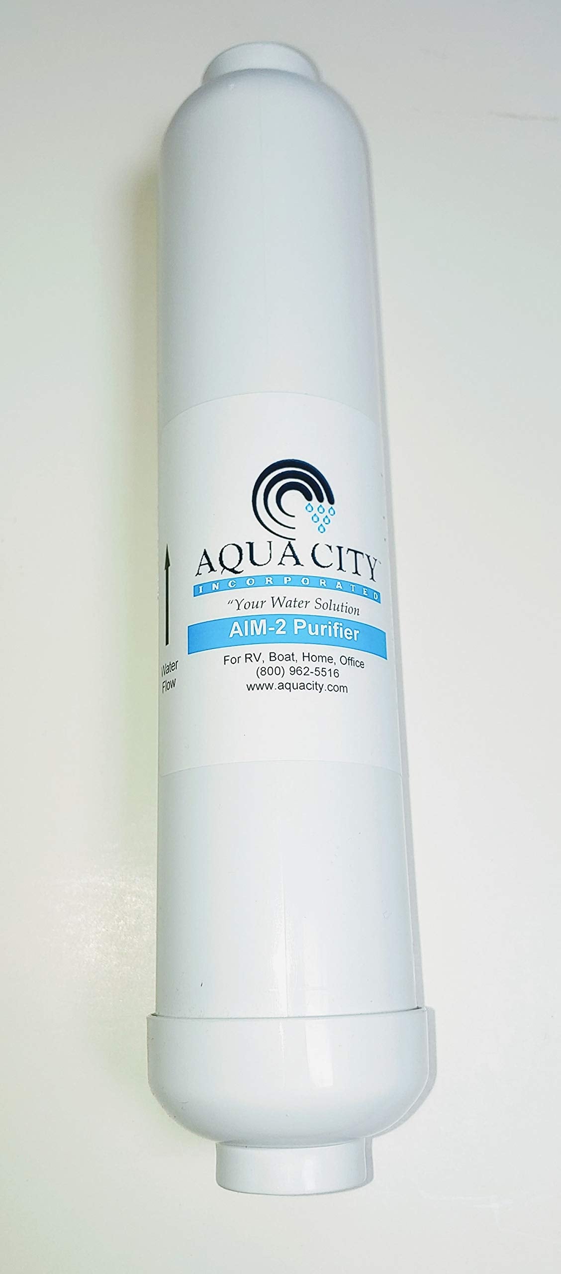 Aqua City AIM-2 inline purifier delivers crisper water flavor for drinks and cooking