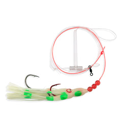 Aqua-Clear Adj Tandem Rig with T-standoff shows quick rigging and stability.