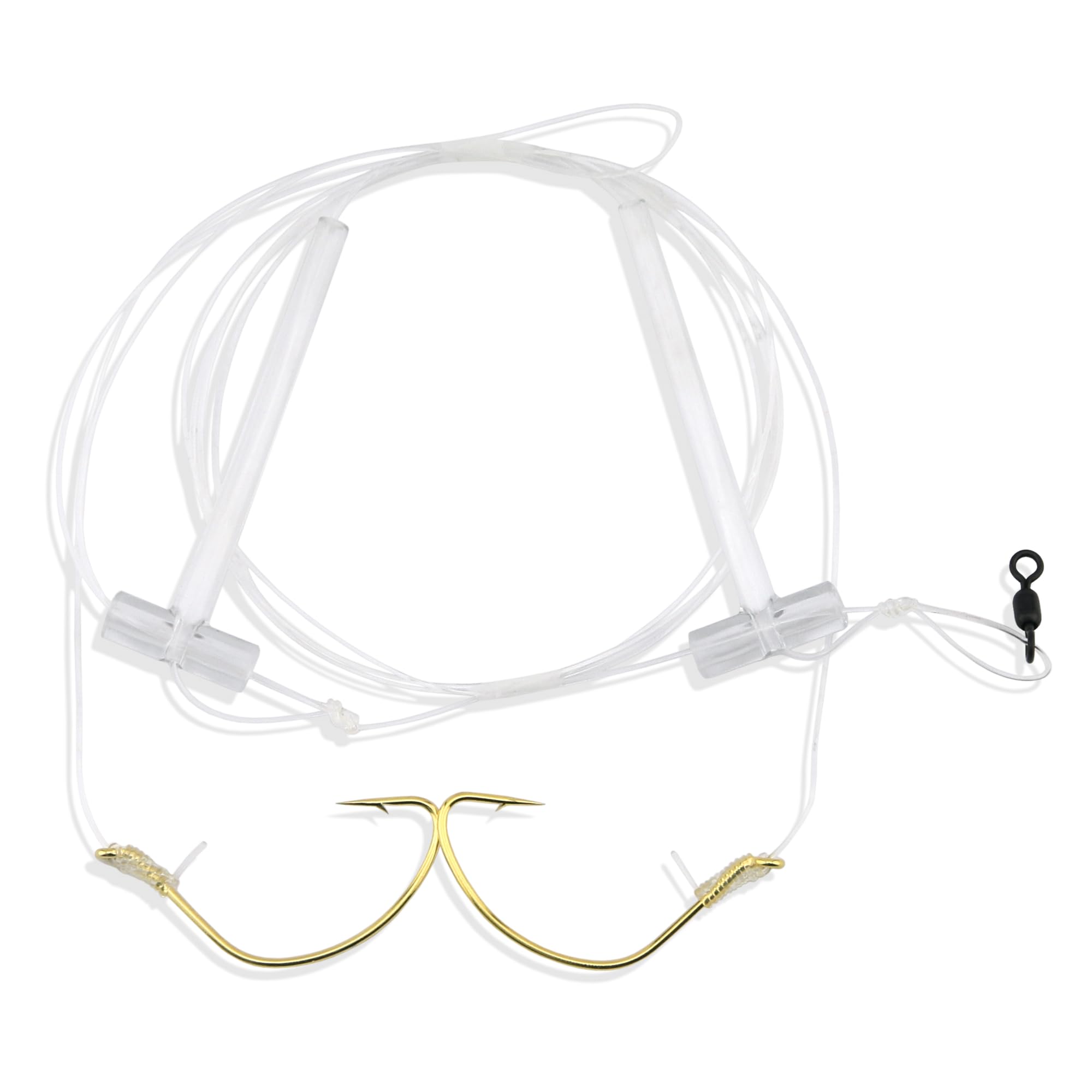 AquaClear FW-1A bottom rig hand-tied Mustad hook for reliable bites.