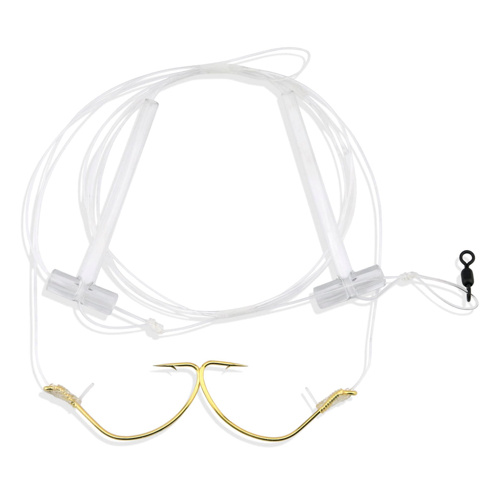 AquaClear FW-1A bottom rig hand-tied Mustad hook for reliable bites.