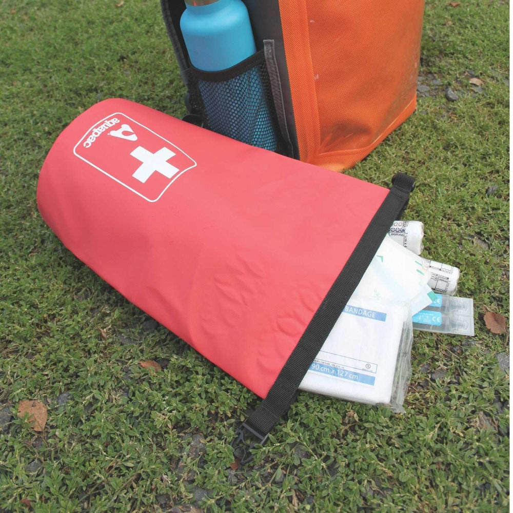 Aquapac bag suited for rugged outdoor gear on expeditions and trips.