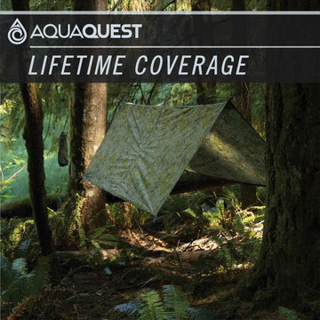 AquaQuest Defender Tarp 15×15 olive drab offers expansive shelter area