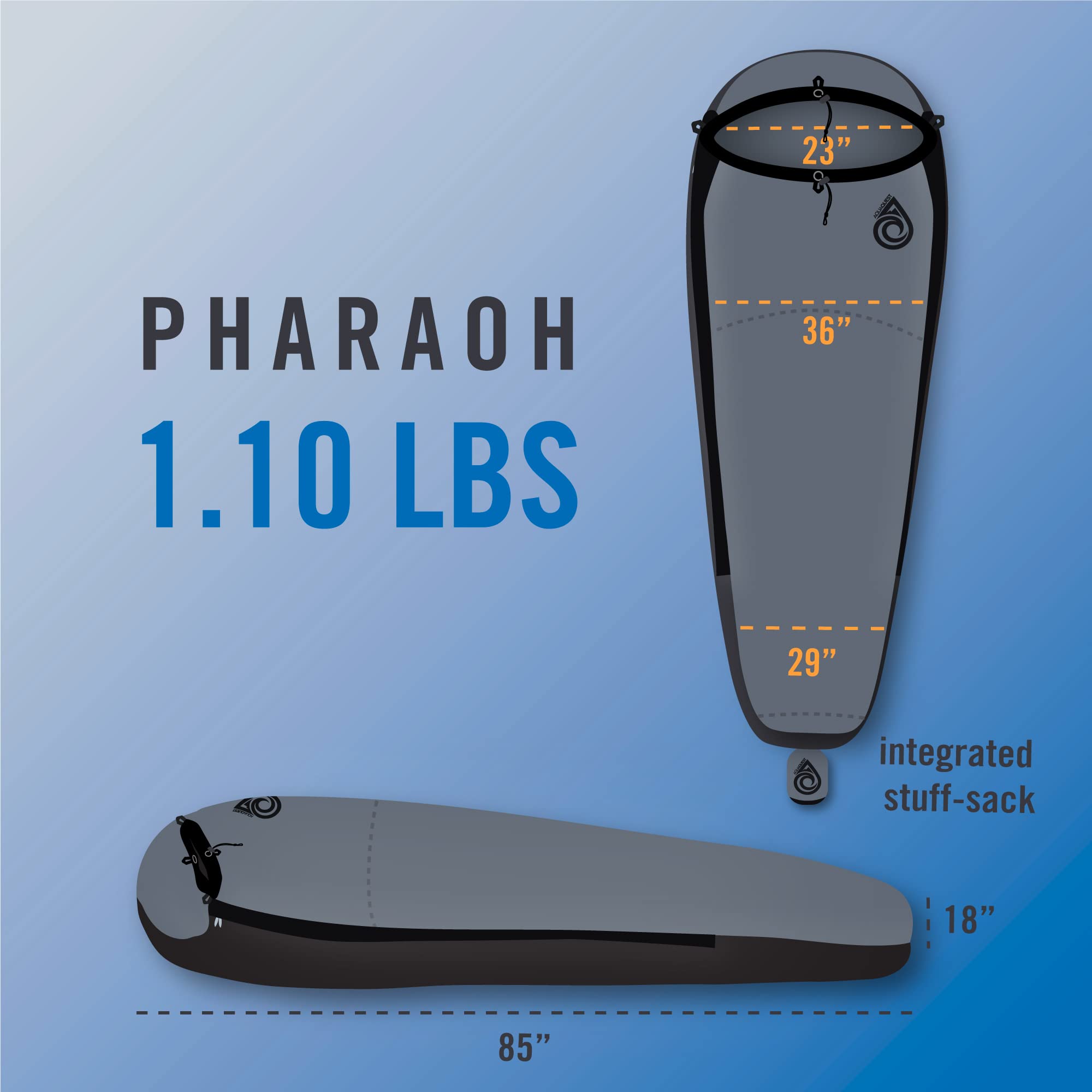 AquaQuest Pharaoh Bivy comes with lifetime warranty and support