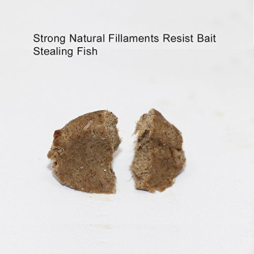 Flat, drift-friendly bait matches chum flow for natural presentation.