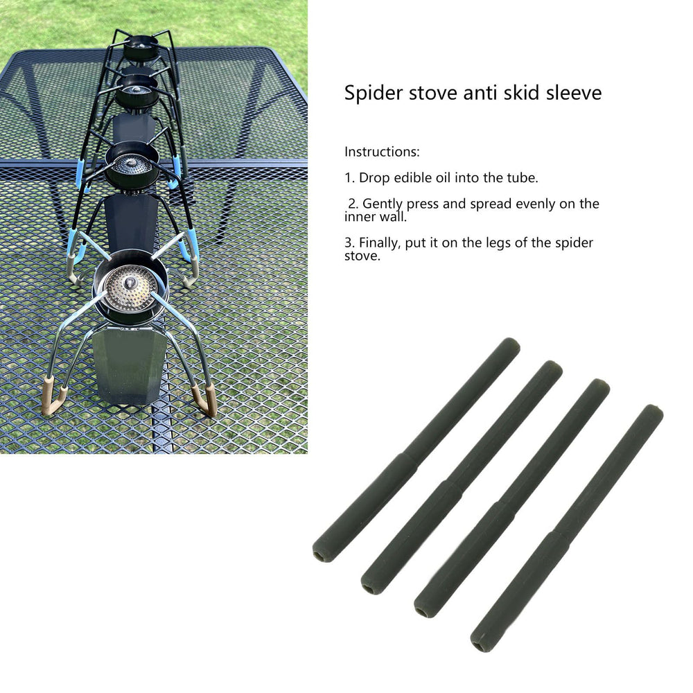 Aqur2020 stove leg protector arm green showing durable material