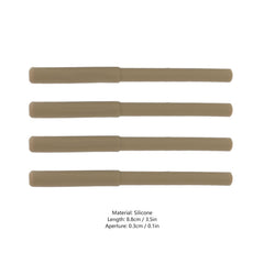 Aqur2020 silicone material provides heat resistance during stove use.